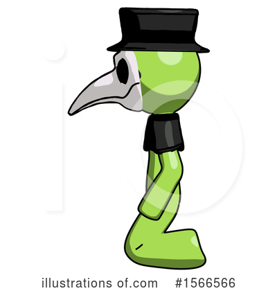 Royalty-Free (RF) Green Design Mascot Clipart Illustration by Leo Blanchette - Stock Sample #1566566