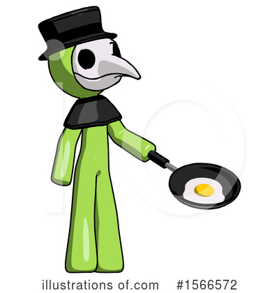 Royalty-Free (RF) Green Design Mascot Clipart Illustration by Leo Blanchette - Stock Sample #1566572