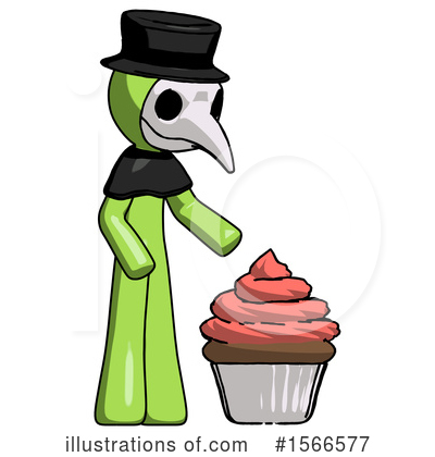 Royalty-Free (RF) Green Design Mascot Clipart Illustration by Leo Blanchette - Stock Sample #1566577