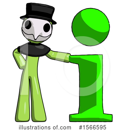 Royalty-Free (RF) Green Design Mascot Clipart Illustration by Leo Blanchette - Stock Sample #1566595
