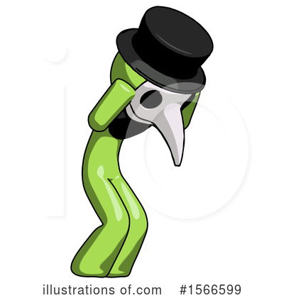 Royalty-Free (RF) Green Design Mascot Clipart Illustration by Leo Blanchette - Stock Sample #1566599
