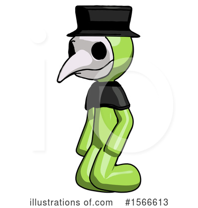 Royalty-Free (RF) Green Design Mascot Clipart Illustration by Leo Blanchette - Stock Sample #1566613