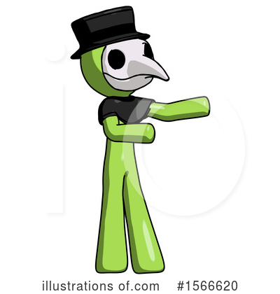 Royalty-Free (RF) Green Design Mascot Clipart Illustration by Leo Blanchette - Stock Sample #1566620
