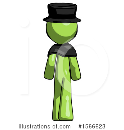Royalty-Free (RF) Green Design Mascot Clipart Illustration by Leo Blanchette - Stock Sample #1566623