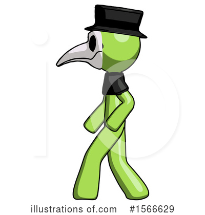 Royalty-Free (RF) Green Design Mascot Clipart Illustration by Leo Blanchette - Stock Sample #1566629