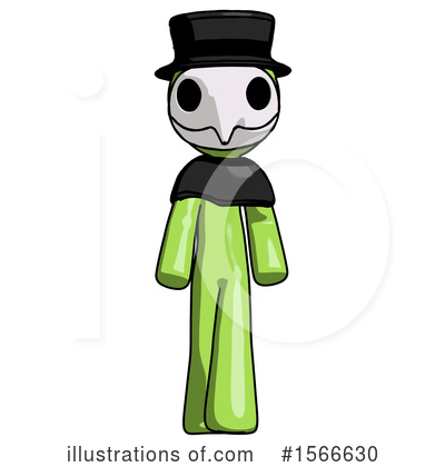Royalty-Free (RF) Green Design Mascot Clipart Illustration by Leo Blanchette - Stock Sample #1566630