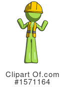 Green Design Mascot Clipart #1571164 by Leo Blanchette