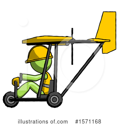 Royalty-Free (RF) Green Design Mascot Clipart Illustration by Leo Blanchette - Stock Sample #1571168