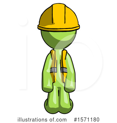 Royalty-Free (RF) Green Design Mascot Clipart Illustration by Leo Blanchette - Stock Sample #1571180