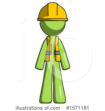 Royalty-Free (RF) Green Design Mascot Clipart Illustration by Leo Blanchette - Stock Sample #1571181
