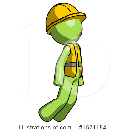Royalty-Free (RF) Green Design Mascot Clipart Illustration by Leo Blanchette - Stock Sample #1571184