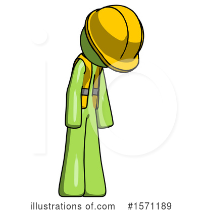 Royalty-Free (RF) Green Design Mascot Clipart Illustration by Leo Blanchette - Stock Sample #1571189