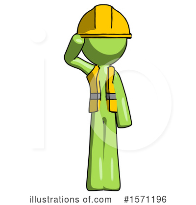 Royalty-Free (RF) Green Design Mascot Clipart Illustration by Leo Blanchette - Stock Sample #1571196
