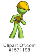 Green Design Mascot Clipart #1571198 by Leo Blanchette