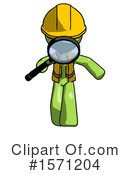 Green Design Mascot Clipart #1571204 by Leo Blanchette