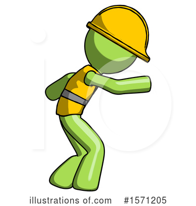 Royalty-Free (RF) Green Design Mascot Clipart Illustration by Leo Blanchette - Stock Sample #1571205