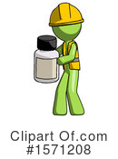 Green Design Mascot Clipart #1571208 by Leo Blanchette