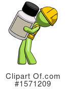 Green Design Mascot Clipart #1571209 by Leo Blanchette