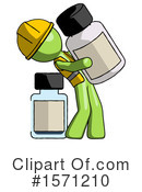 Green Design Mascot Clipart #1571210 by Leo Blanchette