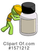 Green Design Mascot Clipart #1571212 by Leo Blanchette
