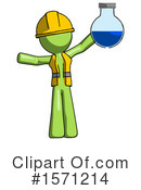 Green Design Mascot Clipart #1571214 by Leo Blanchette
