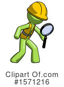 Green Design Mascot Clipart #1571216 by Leo Blanchette