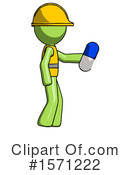 Green Design Mascot Clipart #1571222 by Leo Blanchette
