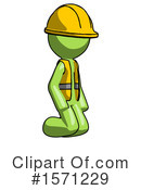 Green Design Mascot Clipart #1571229 by Leo Blanchette