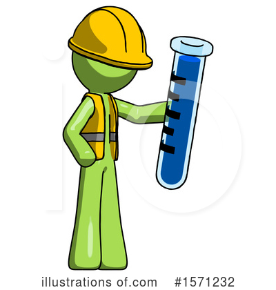 Royalty-Free (RF) Green Design Mascot Clipart Illustration by Leo Blanchette - Stock Sample #1571232