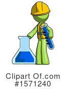 Green Design Mascot Clipart #1571240 by Leo Blanchette