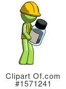 Green Design Mascot Clipart #1571241 by Leo Blanchette