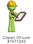 Green Design Mascot Clipart #1571243 by Leo Blanchette