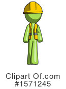 Green Design Mascot Clipart #1571245 by Leo Blanchette
