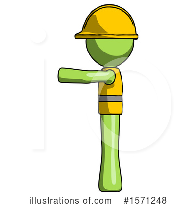 Royalty-Free (RF) Green Design Mascot Clipart Illustration by Leo Blanchette - Stock Sample #1571248