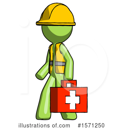 Royalty-Free (RF) Green Design Mascot Clipart Illustration by Leo Blanchette - Stock Sample #1571250