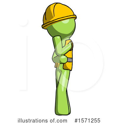 Royalty-Free (RF) Green Design Mascot Clipart Illustration by Leo Blanchette - Stock Sample #1571255