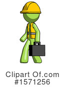 Green Design Mascot Clipart #1571256 by Leo Blanchette