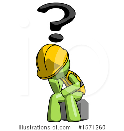 Royalty-Free (RF) Green Design Mascot Clipart Illustration by Leo Blanchette - Stock Sample #1571260