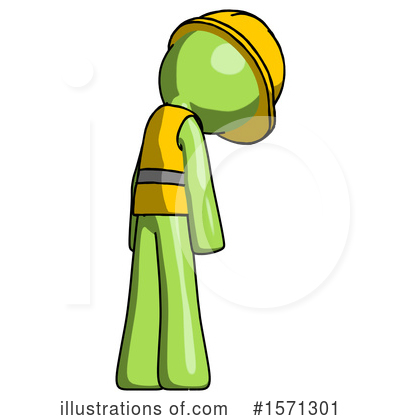 Royalty-Free (RF) Green Design Mascot Clipart Illustration by Leo Blanchette - Stock Sample #1571301