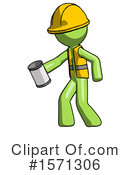Green Design Mascot Clipart #1571306 by Leo Blanchette