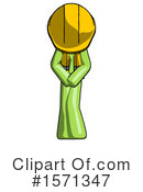 Green Design Mascot Clipart #1571347 by Leo Blanchette