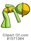 Green Design Mascot Clipart #1571364 by Leo Blanchette