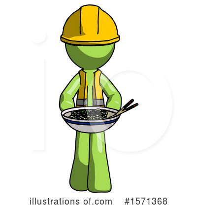 Royalty-Free (RF) Green Design Mascot Clipart Illustration by Leo Blanchette - Stock Sample #1571368