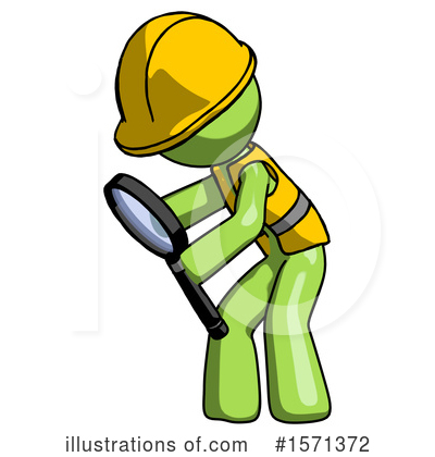 Royalty-Free (RF) Green Design Mascot Clipart Illustration by Leo Blanchette - Stock Sample #1571372