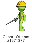 Green Design Mascot Clipart #1571377 by Leo Blanchette