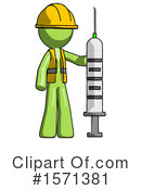 Green Design Mascot Clipart #1571381 by Leo Blanchette