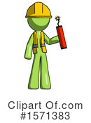 Green Design Mascot Clipart #1571383 by Leo Blanchette