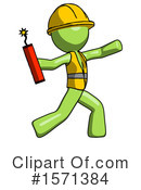 Green Design Mascot Clipart #1571384 by Leo Blanchette