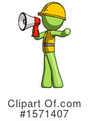 Green Design Mascot Clipart #1571407 by Leo Blanchette