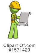 Green Design Mascot Clipart #1571429 by Leo Blanchette